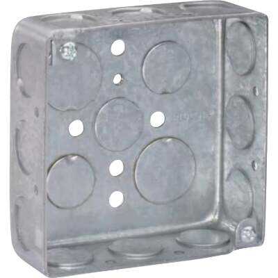 Southwire Screw-On 4 In. x 4 In. Drawn Steel Square Box
