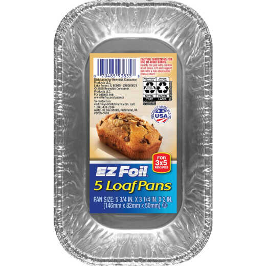 EZ Foil Baby Loaf Pan (5-Count)