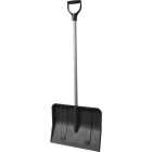 Rugg 18 In. Poly Snow Shovel with 35 In. Steel Handle Image 1